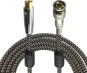 Video Cable 4 Pin Male S Video to BNC Male Female 75-5 Monitor Video Signal Interconnect Cable(S to BNC Female,10m)