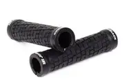 JetBlack Tack Lock On Grips Black/Black Rings - Black