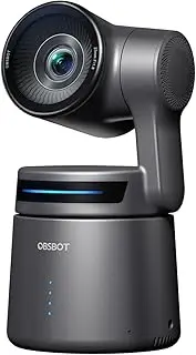 OBSBOT Tail Air Streaming Camera 4K, AI-Powered Tracking PTZ Camera with NDI Support, Intelligent APP, Gesture Control, Wireless Webcam Live Stream for Churches, Sports, Music Live, etc.