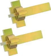 2PC 2579542 Hinged Door Lock Actuator Replacement for Andersen 2 Pcs, Gold