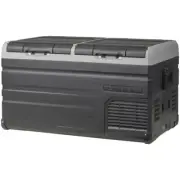 75L Brass Monkey Portable Low Profile Dual Zone Fridge/Freezer with Battery