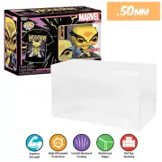 0.50mm POP PROTECTOR for Wolverine Black Light Tee Bundle Funko Pop