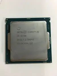 在飛比找Yahoo!奇摩拍賣優惠-電腦雜貨店→二手良品 Intel CPU i5 6400 1