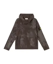 Stone Island Logo Patch Hooded Jacket XXL military green