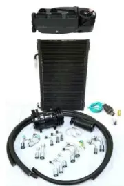 Gearhead Mini Air Conditioning AC Heat Defrost Kit w/ Fittings Hoses Compressor
