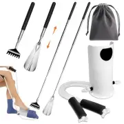 Sock Aid Device for Seniors and Shoe Horn Kit - Sock Helper Easy On and Off, ...