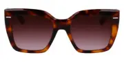 Calvin Klein CK23508S Sunglasses Brown Havana Oversized 54mm New & Authentic