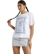 [RVCA] Good Things Only Easy Tee in White