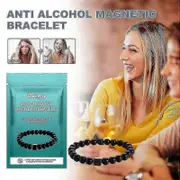 Anti-alcohol Magnetic Bracelet, Effective In Reducing Alcohol Consumption, Magnetic Therapy Bracelet For Relieving Discomfort After Drinking 2pcs