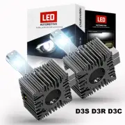 D3S D3R LED Headlight Bulbs 180W 6500K Super White HID Xenon Conversion Kit 2PCS (for: Porsche)