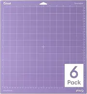 Cricut StrongGrip Mat Pack (6 Count, 12in x 12in) - for Explore & Maker Machines - for Chipboard, Matboarx, Cardstock & Heavyweight Materials