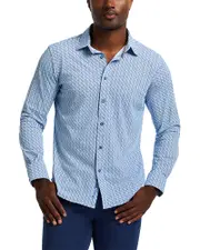 Robert Graham Wilshire Printed Long Sleeve Button Front Shirt