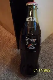 San Jose Sharks - "Best of The Bay" - Unopened Coca-Cola Bottle