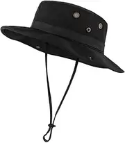 [Zylioo] XXL UV Boonie Sun Hats,Military Tactical Hat for Big Heads,Large Safari Bush Jungle Hunting Hats for Hiking Camping