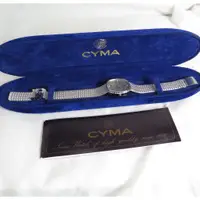 在飛比找蝦皮購物優惠-ੈ✿ Cyma 司馬 Swiss Made 瑞士名錶 男用石