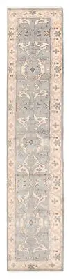 Traditional Hand-Knotted Runner Rug 2'7" x 11'10" Wool Carpet