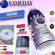 Intelligent Auto Suction Male Masturbator Vibrating Blowjob Stroker Men Sex Toy