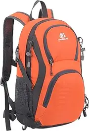 Cycling Hiking Backpack Water Travel Backpack 20L Mountaineering Backpack Orange
