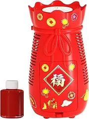 Electric Light Up Bubble Blower Machine - Electric Bubble Machine | Automatic Bubble Maker Blower Spring Festival Decor for Housewarming, Birthday