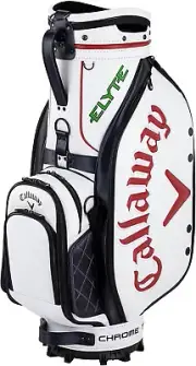Callaway Golf Men's Caddy Bag CRT TOUR 25 JM 9.5 x 47 inch 4.9kg White Navy Red