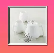 Williams Sonoma Boska Ultimate Hot Chocolate Tea Coffee 3 set pot cups
