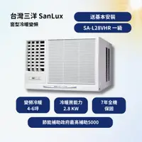 在飛比找ETMall東森購物網優惠-【台灣三洋 SanLux】 R32 【9~11坪】一級窗型冷