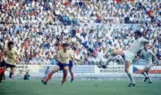 World Cup England 1 v Romania 0, England's Geoff Hurst 1970 OLD PHOTO 1