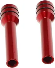 HEALEEP 2pcs Auto Door Lock Knob Pull Pins Durable Vehicle Supplies Easy Installation Secure Locking Mechanism Replacement for Old Door Knob Pins