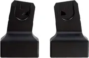 Hauck Adaptor for attaching Baby car Seats from Well-Known Manufacturers to The Hauck Buggy Saturn R, Apollo, Mars, Vision X/Black