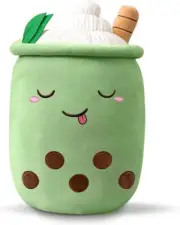 13.8inch Boba Plush Pearl Milk Tea Cup Plushie Pillow Cute Cartoon Bubble