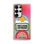 Galaxy S25 Ultra Clear Magnetic Case Don't Chase, Attract by Exquisite Paradox