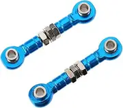 BUGUUYO Tie Rod Linkages for Rc Car 33-43mm Length Pull Rod for Rc Car Fit for Models