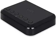 WiFi Audio Receiver - August WR320 - Multiroom Wireless Adaptor for Speaker Systems Stream Transmit Connections from Wired & Wireless Devices via Bluetooth Aux Ethernet WiFi Airplay - Black