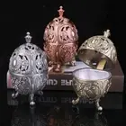 Metal Craft Flowers Incense Holder Unique Vintage Incense Holder Office