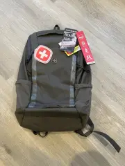Brand New Grey SwissGear Discreet 15inch Laptop Backpack
