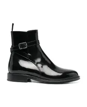 Patent leather ankle boots 41 black