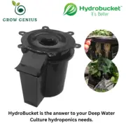 GROW GENIUS | HYDRO BUCKET 5 GAL DWC | LATEST INNOVATION IN HYDROPONICS