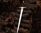 Custom The Witcher Clan sword Replica Sword Highlander Sword Handmade Sword Gift
