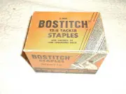 VINTAGE Bostitch STCR 5019-3/8" 1M Staples 5000/Box USA Made TS-8 P4-8 TACKER
