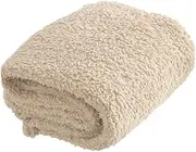 BESPORTBLE Super Blanket Pet Cushion Pet Dog Blanket Small Dog Blanket Doggie Blanket for Small Dogs Dog Throw Blanket Dog Blanket Pad Plush Rugs Fluffy Puppy Blanket Warm Blanket Dogs Beige