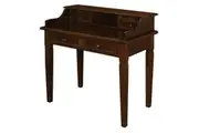 CT Nueva Solid Mahogany Timber 6 Drawer Desk