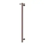Nero NonHeated Vertical Towel Rail 900mm Brushed Bronze NRV901BZ