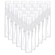20 Pcs 5ml Glass Mini Perfume Sample Bottle Empty Mini Spray Bottle, Clear
