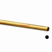 3" SOLID 18k YELLOW GOLD 22ga 22 gauge STRAIGHT wire 1/2 Hard Standard USA