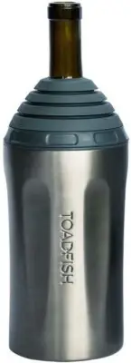 Elegant Wine Chiller in Graphite with Flexi-Lock Design & Double-Wall Insulation