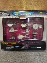 Star Trek 1995 Galoob Micro Machines Spaceships Limited Edition Collectors Set