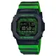 CASIO卡西歐 G-SHOCK 經典方形 科幻螢光綠 電子腕表 43.2mm DW-D5600TD-3｜樂天領券折300★全館特惠中★指定刷卡回饋10%