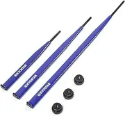 3 Piece Set of Extension Wrench Clamp Tight Tool for Fixing Nuts, Bolts and Hose Clamps in Narrow Spaces