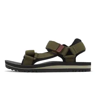 Teva 涼鞋 M Universal Trail 黑 橄欖綠 男鞋 黃金大底 休閒 涼拖鞋 戶外 1106786DOL