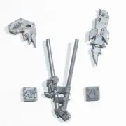 Warhammer 40K Orks Ork Flash Gitz Bosspole C [Bits]